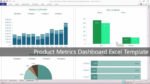 Product Metrics Dashboard Excel Template