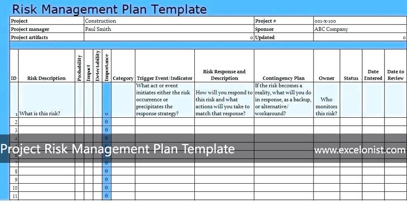 design project management template