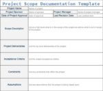 Project Scope Documentation Template